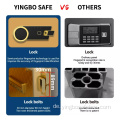 Fingerabdruck und Passwort Nighttable Home Money Hidden Safes